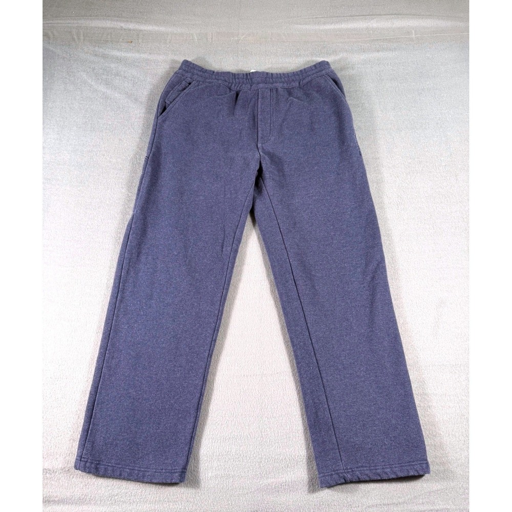 Tommy Jeans Mens‎ M Blue Fleece Sweatpants Cargo Pocket Y2K Streetwear 2003